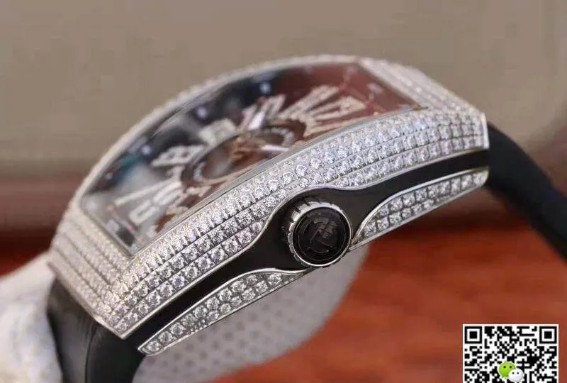 Franck Muller Vanguard V45.SC.DT.D.NBR.CD.5N.NR 1:1 Best Edition Replica Watch Swiss ETA2824-2